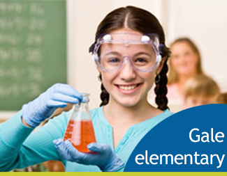 girl holding a flask of orange liquid