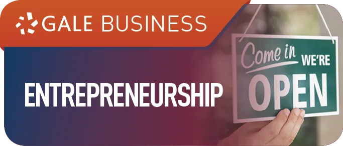 Gale Business Entrepreneurship logo. 