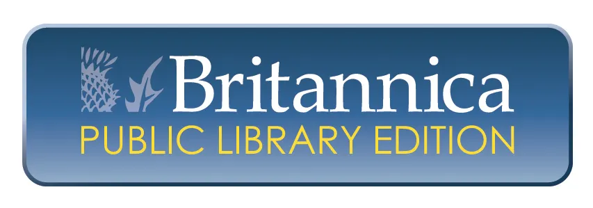 Britannica Public Library Edition logo.
